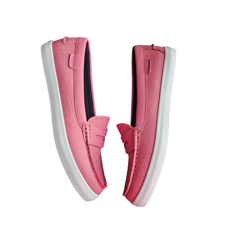 Cole Haan Women's Nantucket Loafers Size 8.5B Pink White - Picture 5 of 8